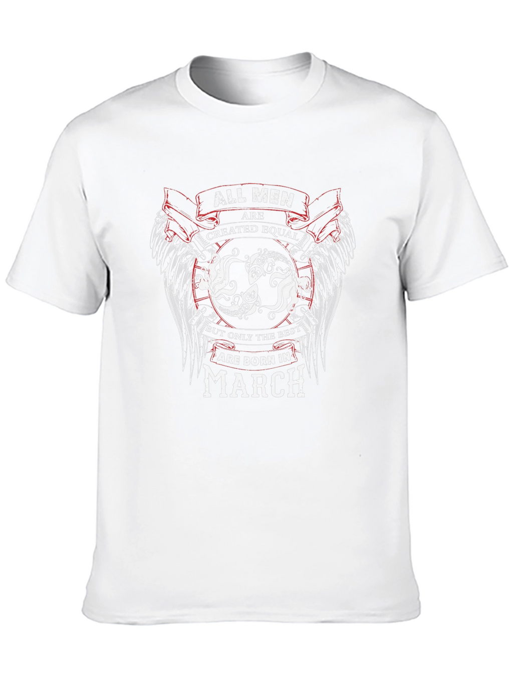Mens Best Are Born In March Graphic T-Shirt