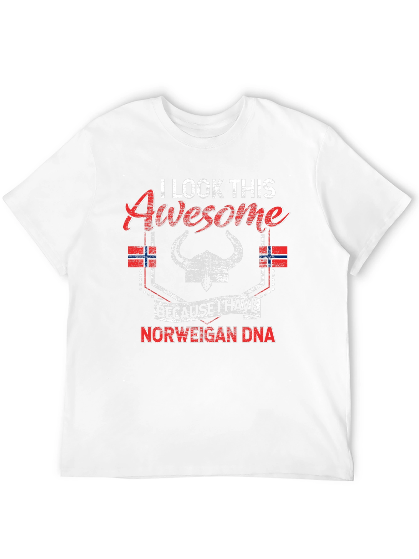 Awesome Norwegian DNA Graphic T-Shirt