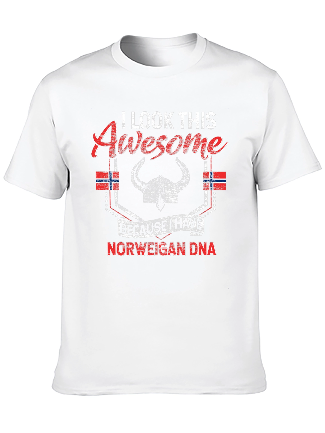 Awesome Norwegian DNA Graphic T-Shirt