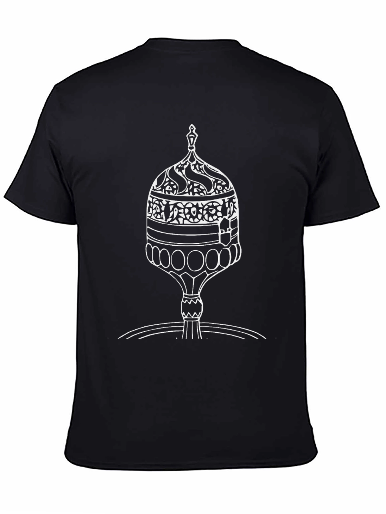 Dome Graphic Tee - Black Cotton Blend