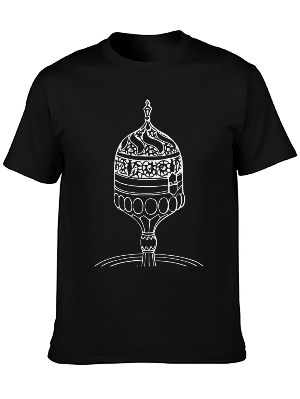 Dome Graphic Tee - Black Cotton Blend