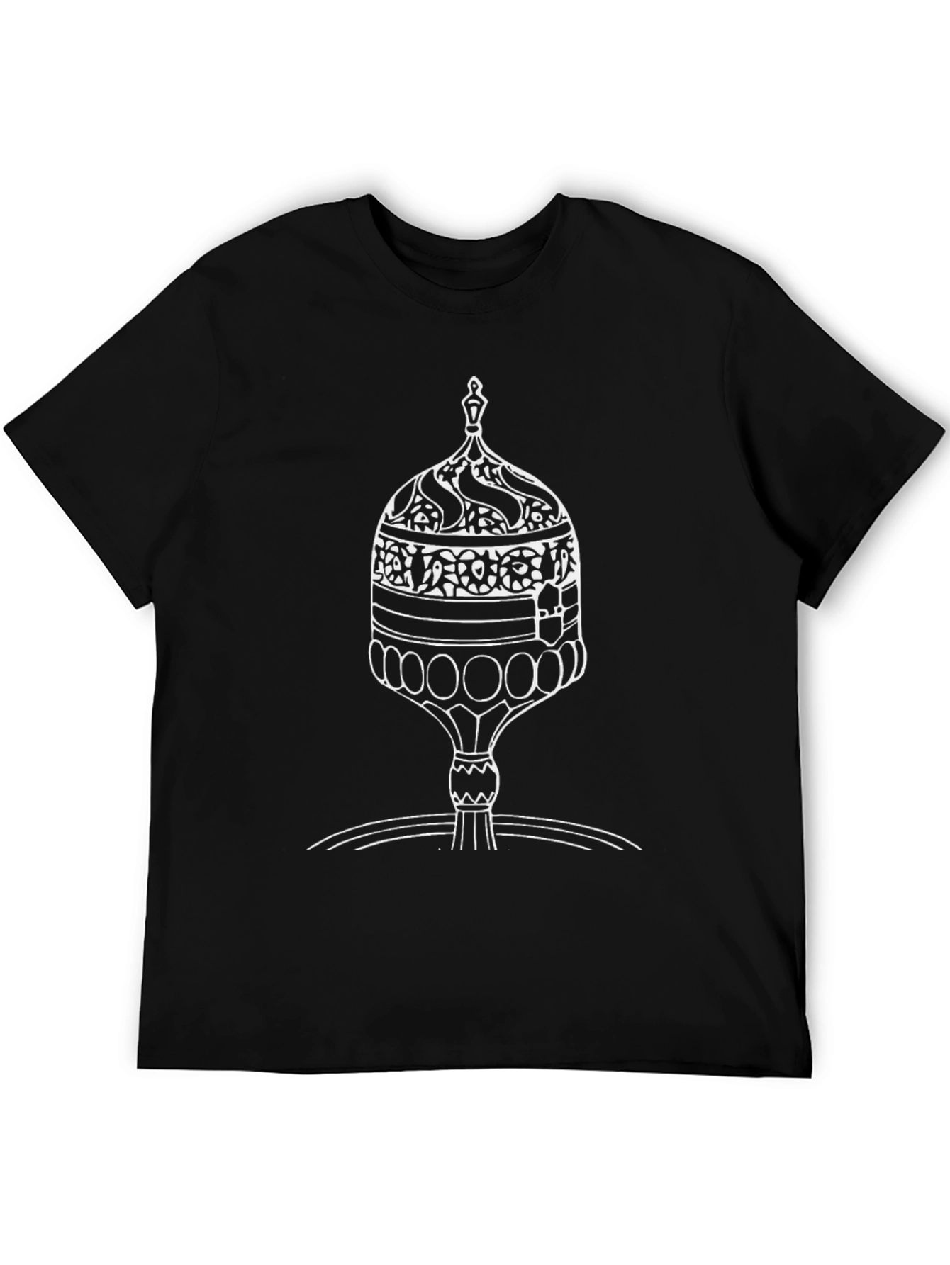 Dome Graphic Tee - Black Cotton Blend