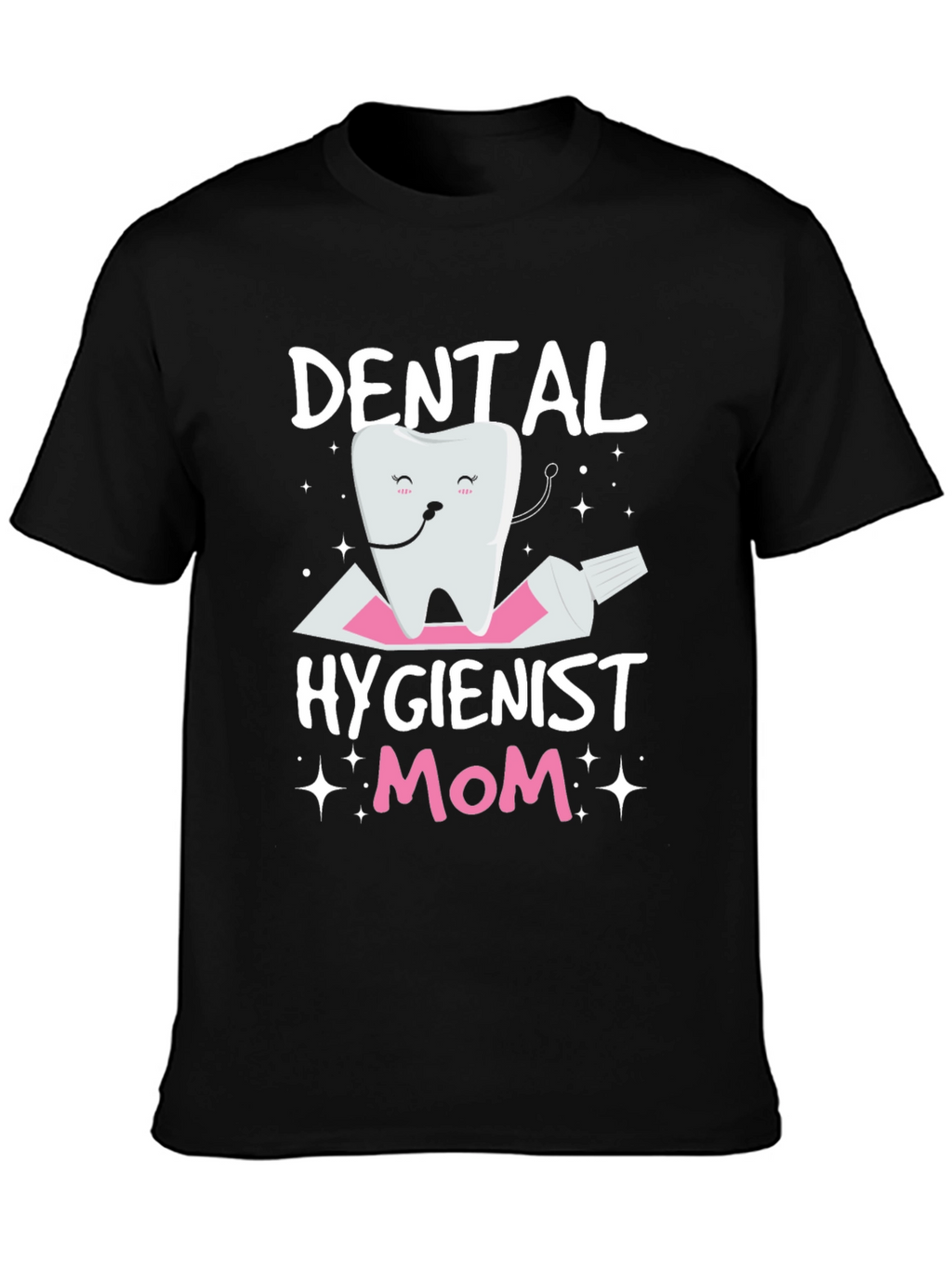 Dental Hygienist Mom T-Shirt Funny Tooth Tee