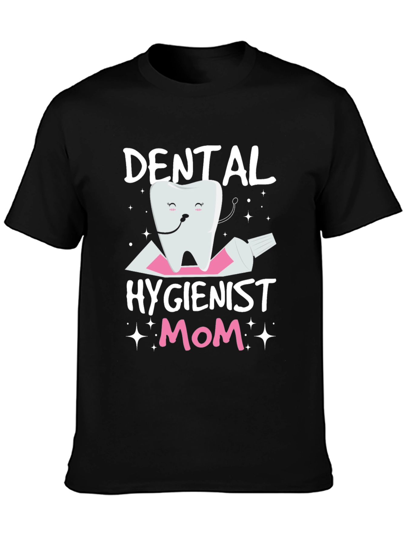 Dental Hygienist Mom T-Shirt Funny Tooth Tee