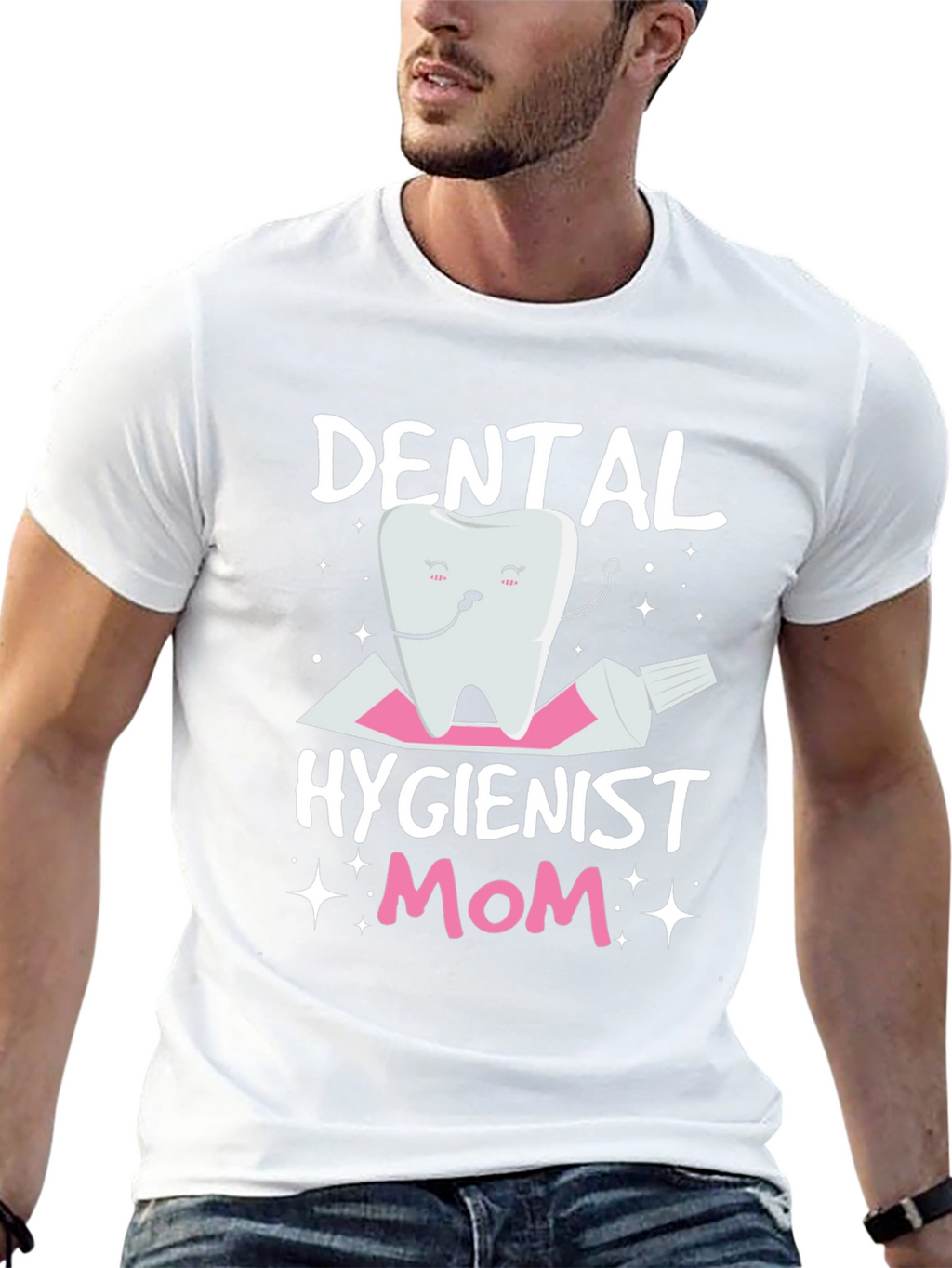 Dental Hygienist Mom T-Shirt Funny Tooth Tee