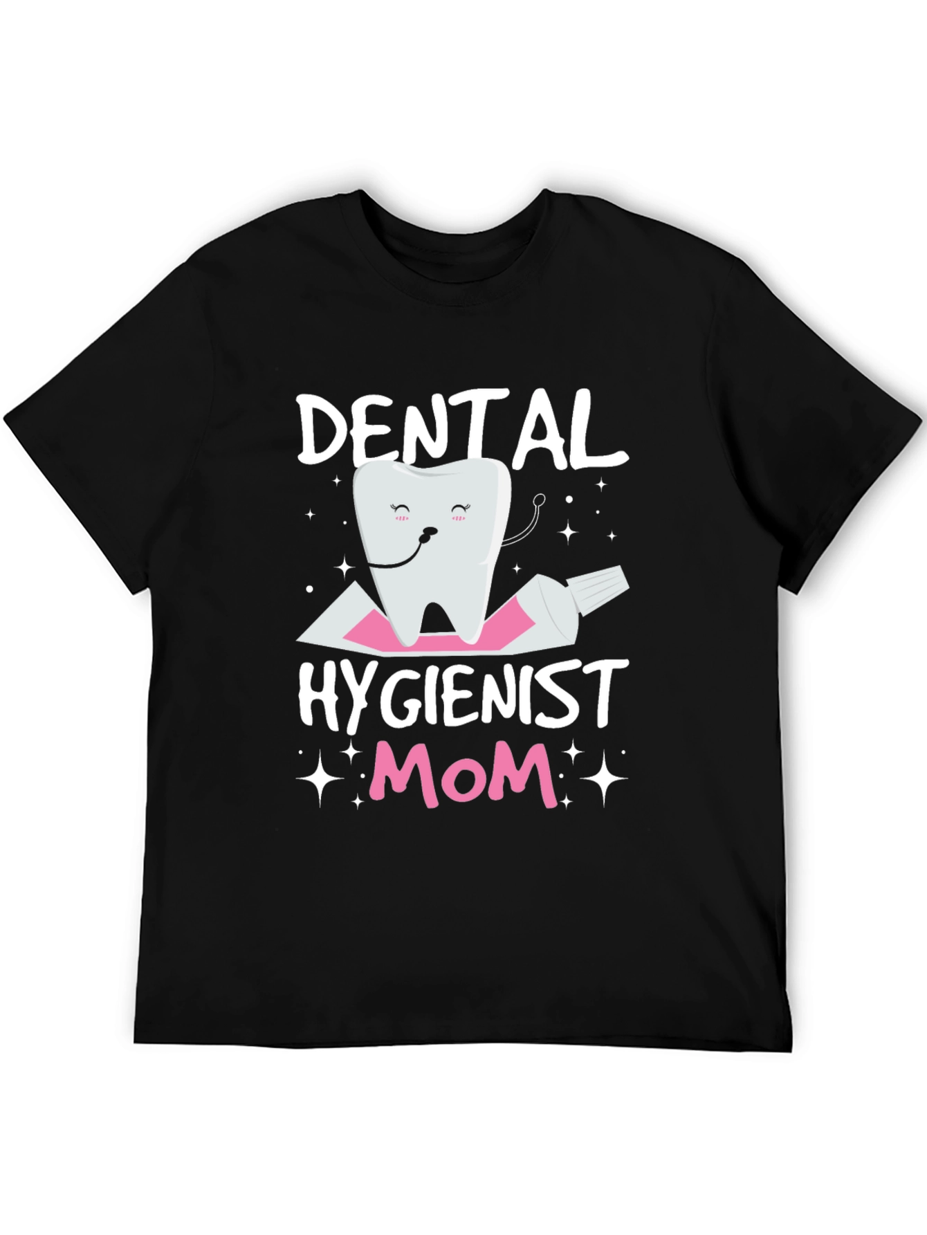 Dental Hygienist Mom T-Shirt Funny Tooth Tee