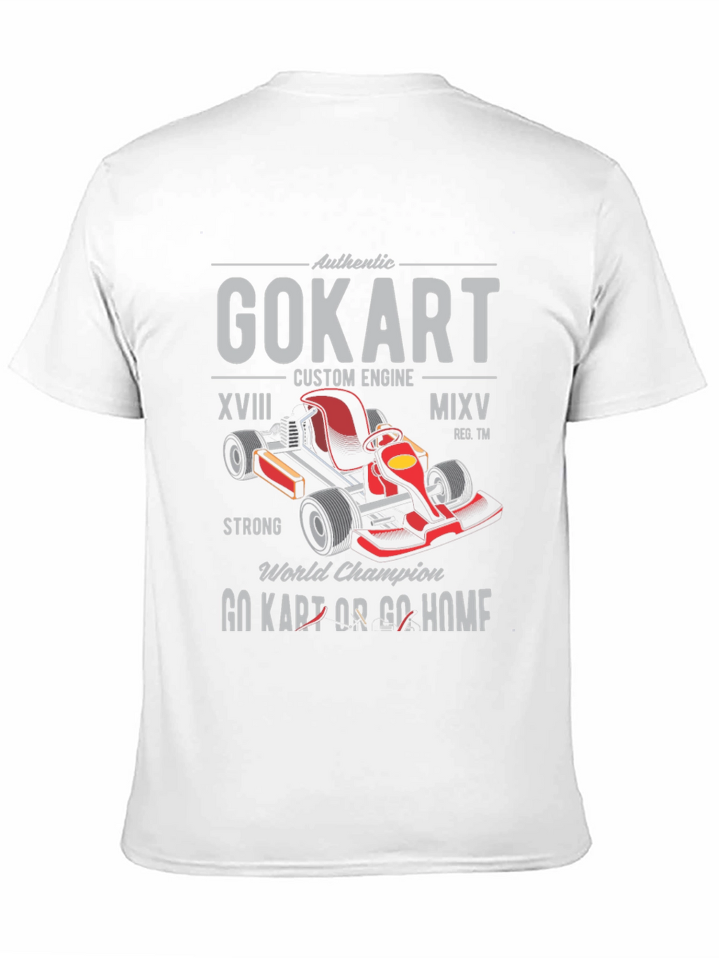 Go Kart Custom Engine T-Shirt