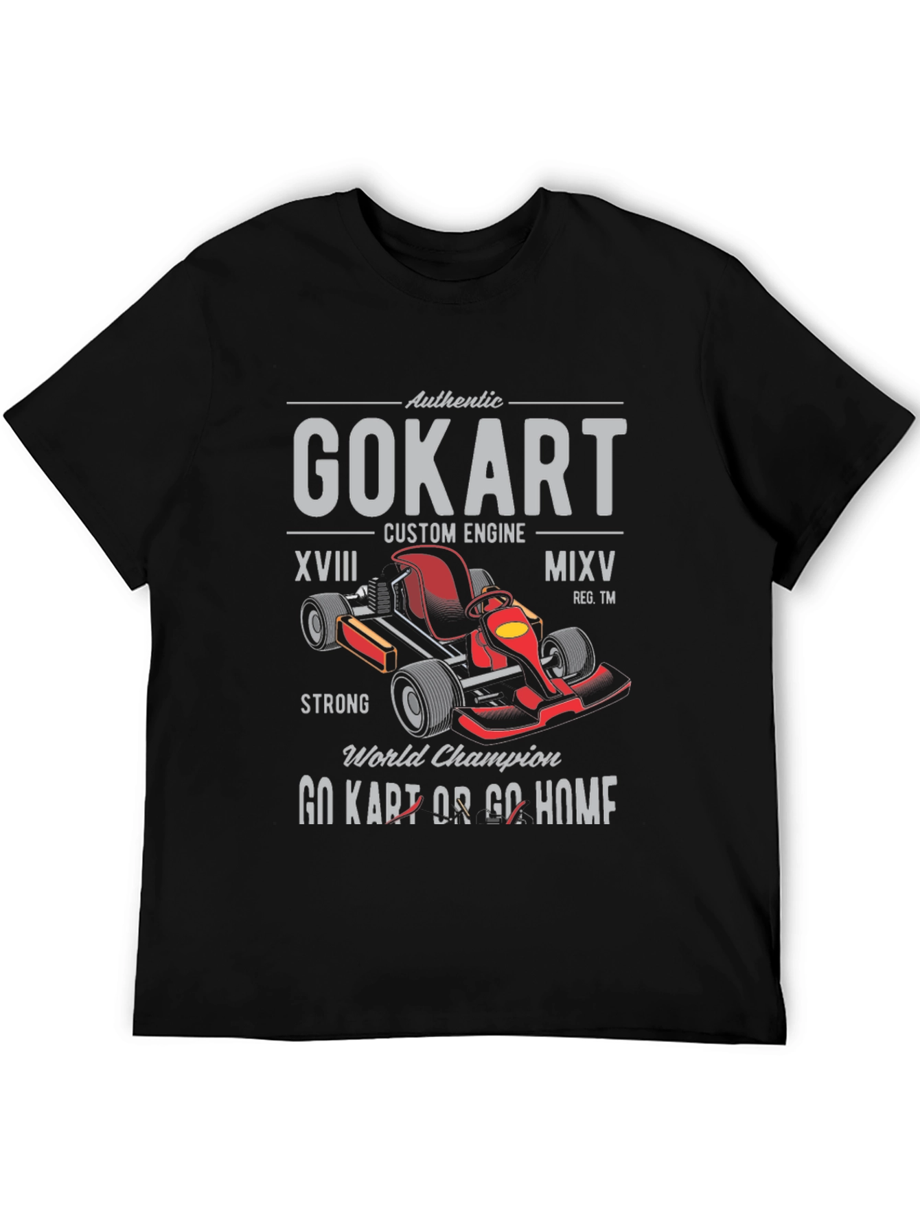 Go Kart Custom Engine T-Shirt