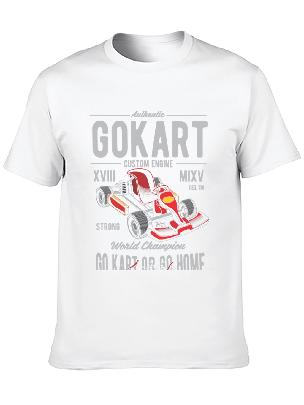 Go Kart Custom Engine T-Shirt