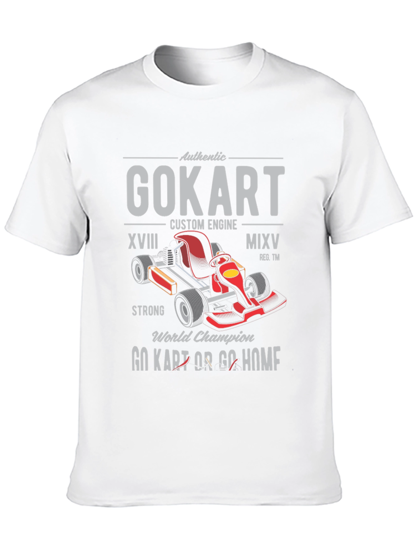 Go Kart Custom Engine T-Shirt