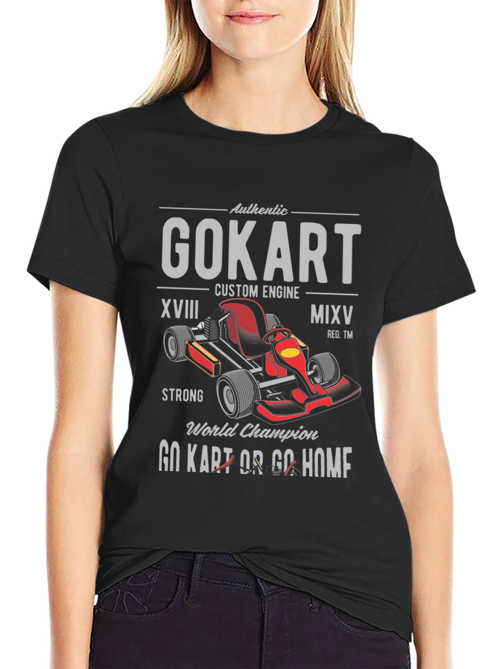 Go Kart Custom Engine T-Shirt