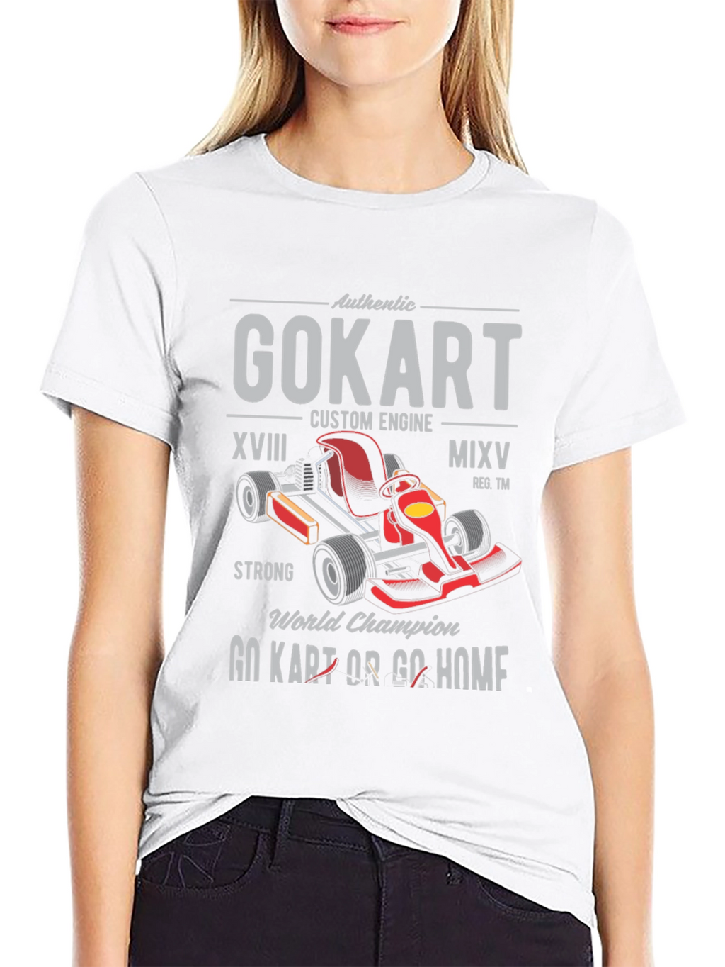 Go Kart Custom Engine T-Shirt