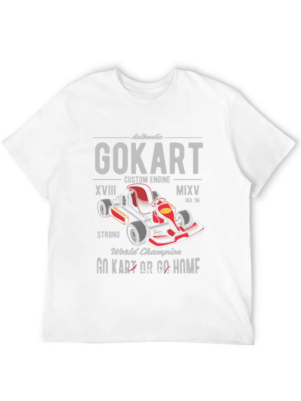 Go Kart Custom Engine T-Shirt