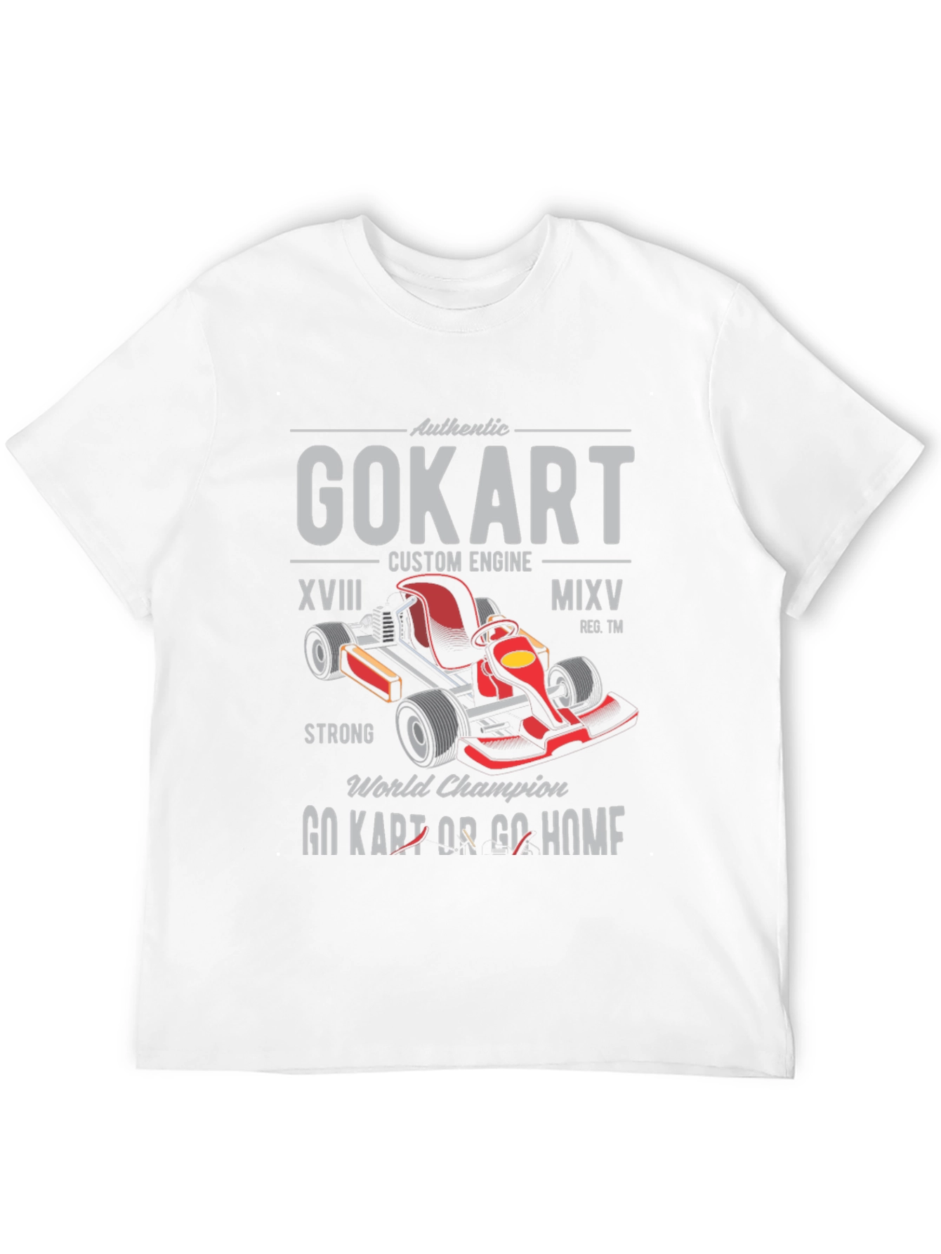 Go Kart Custom Engine T-Shirt