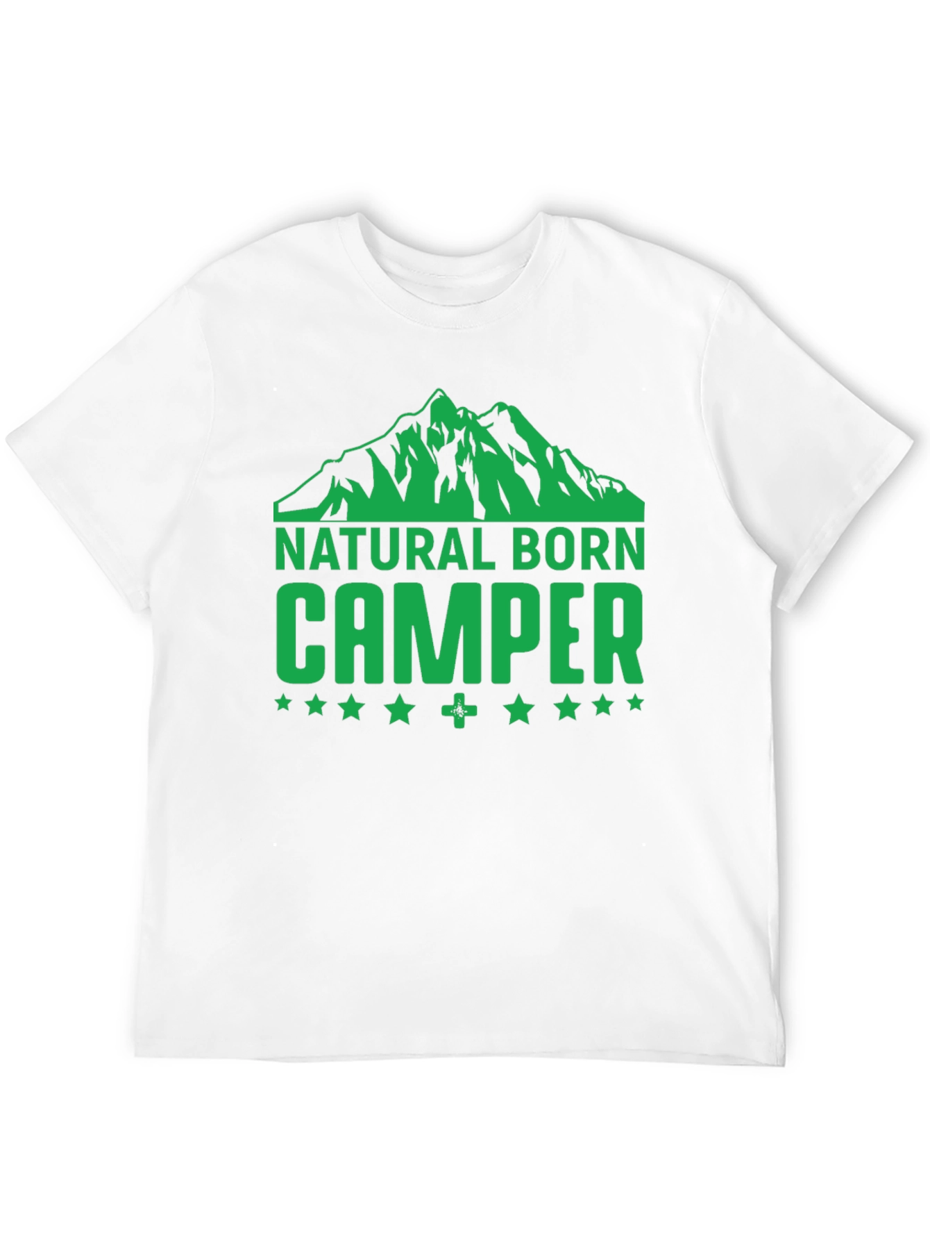 Natural Born Camper Graphic T-Shirt - Black