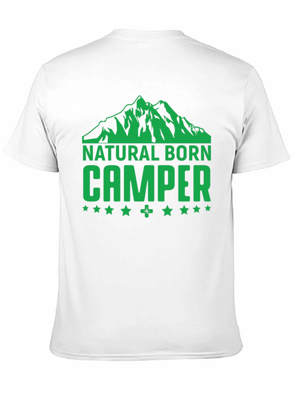 Natural Born Camper Graphic T-Shirt - Black