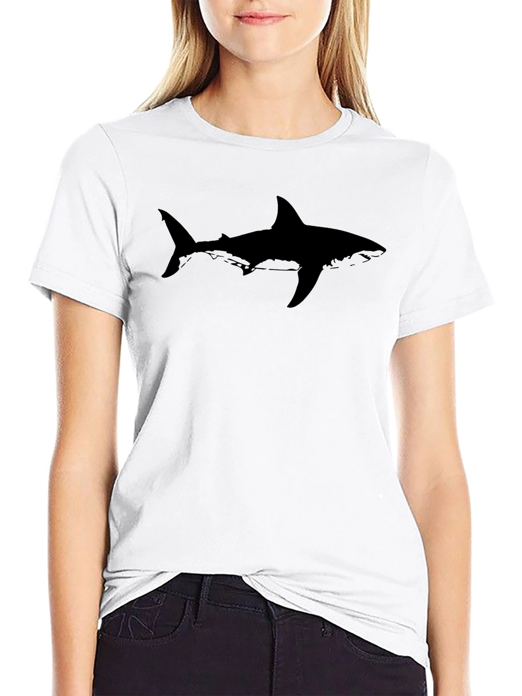 Black Shark Graphic Tee - Mens