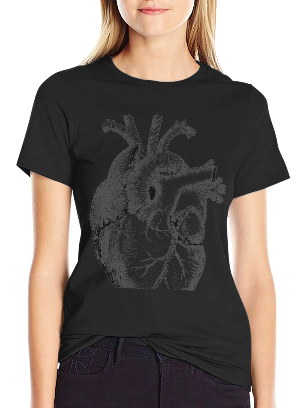 Mens Graphic Print Black T-Shirt