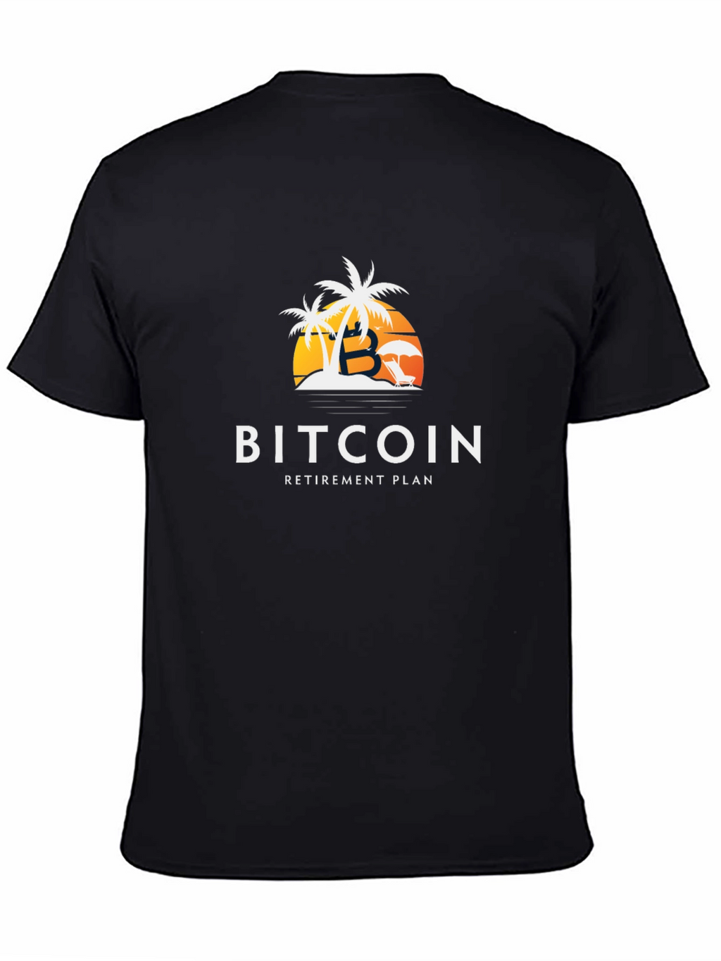 Bitcoin Retirement Plan T-Shirt - Crypto HODL Tee