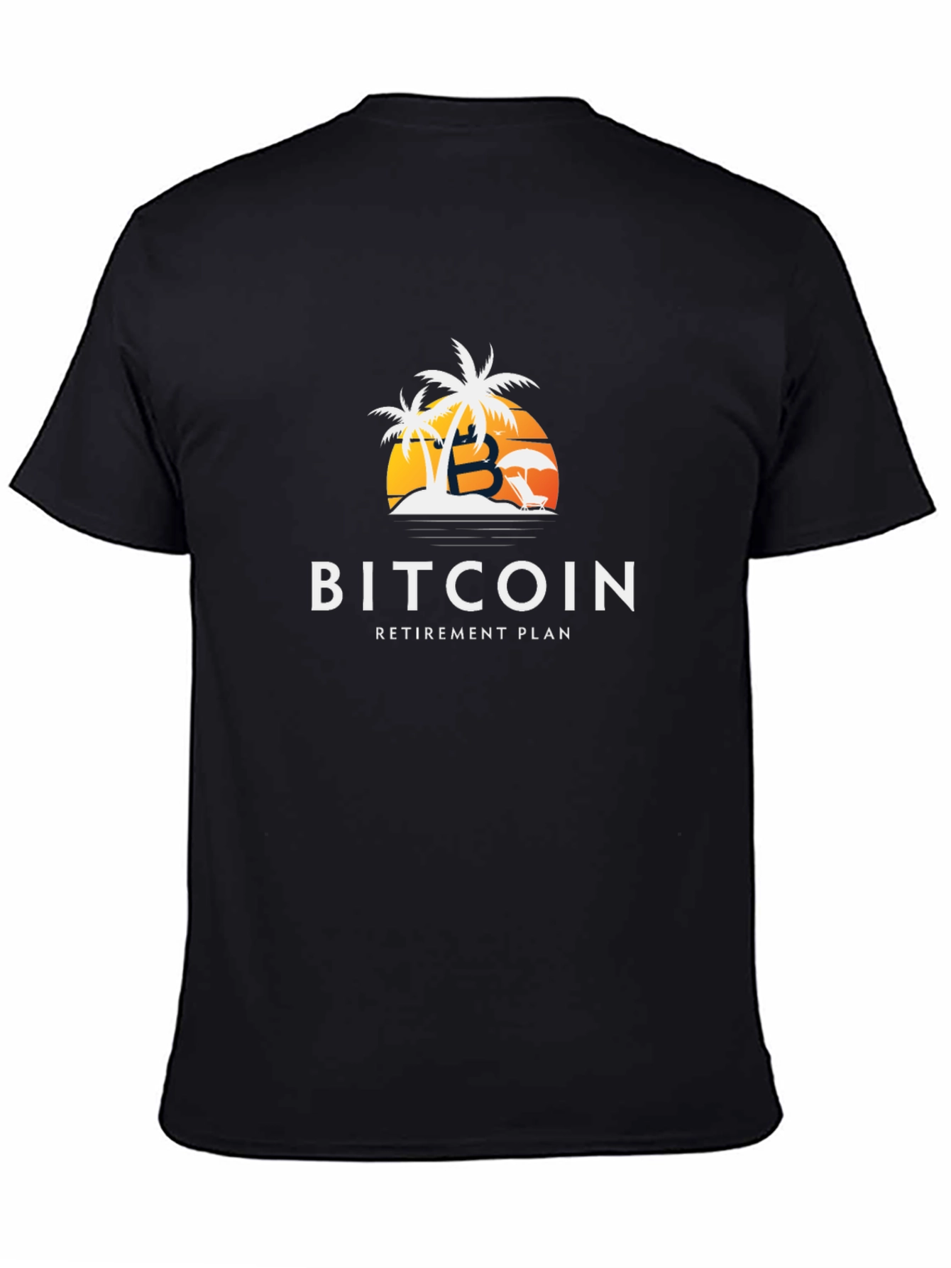 Bitcoin Retirement Plan T-Shirt - Crypto HODL Tee