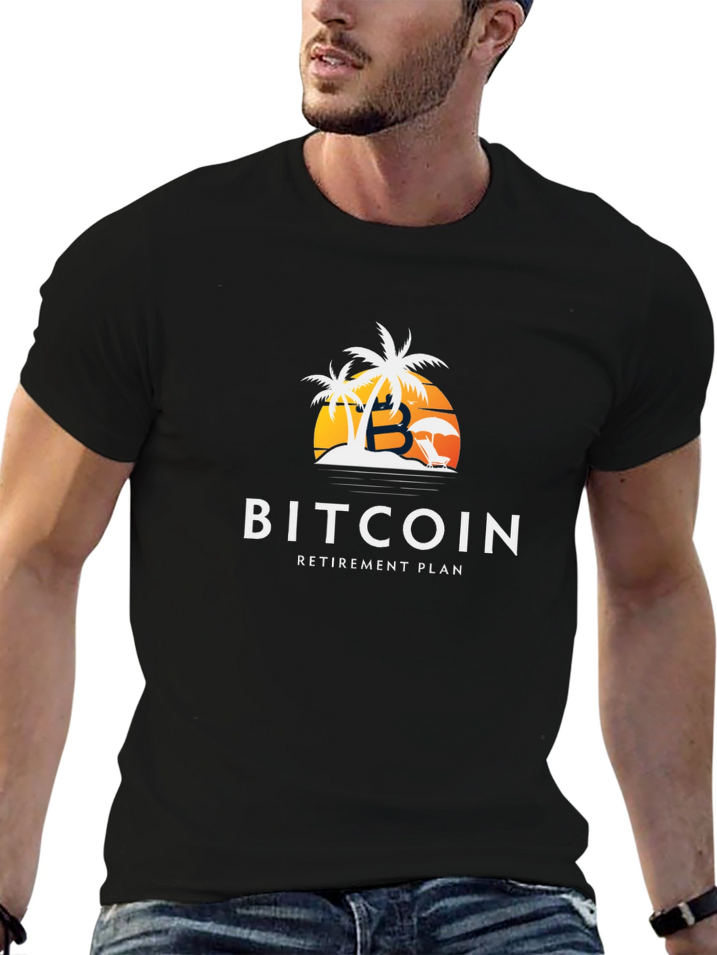 Bitcoin Retirement Plan T-Shirt - Crypto HODL Tee