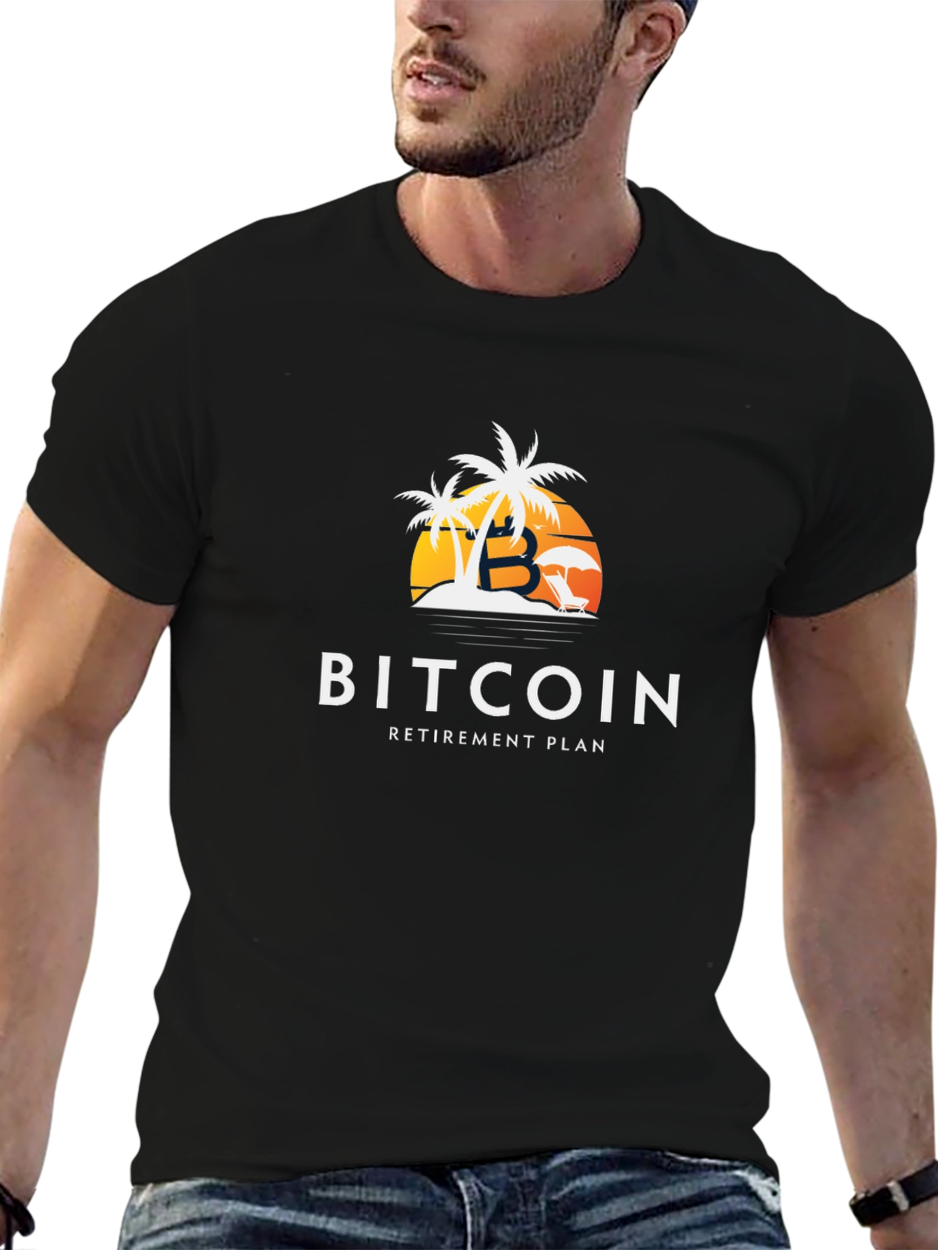Bitcoin Retirement Plan T-Shirt - Crypto HODL Tee