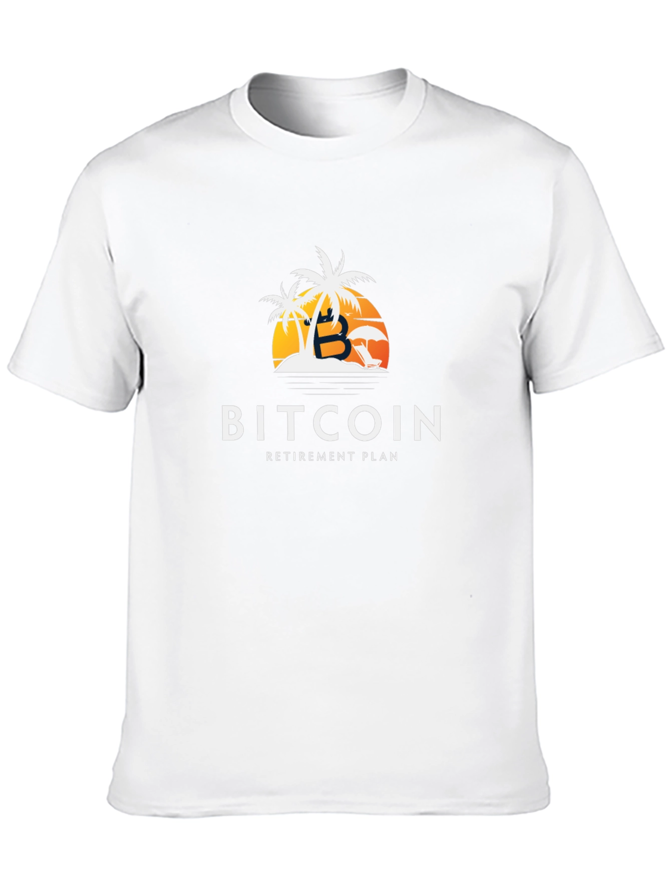 Bitcoin Retirement Plan T-Shirt - Crypto HODL Tee