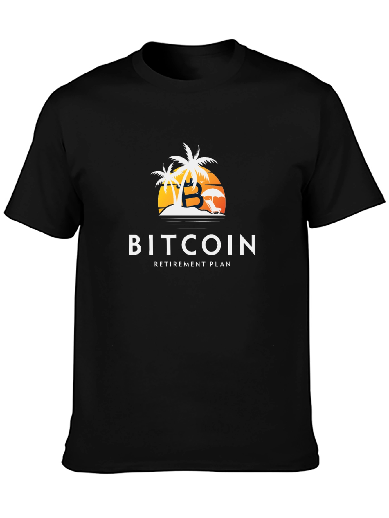 Bitcoin Retirement Plan T-Shirt - Crypto HODL Tee
