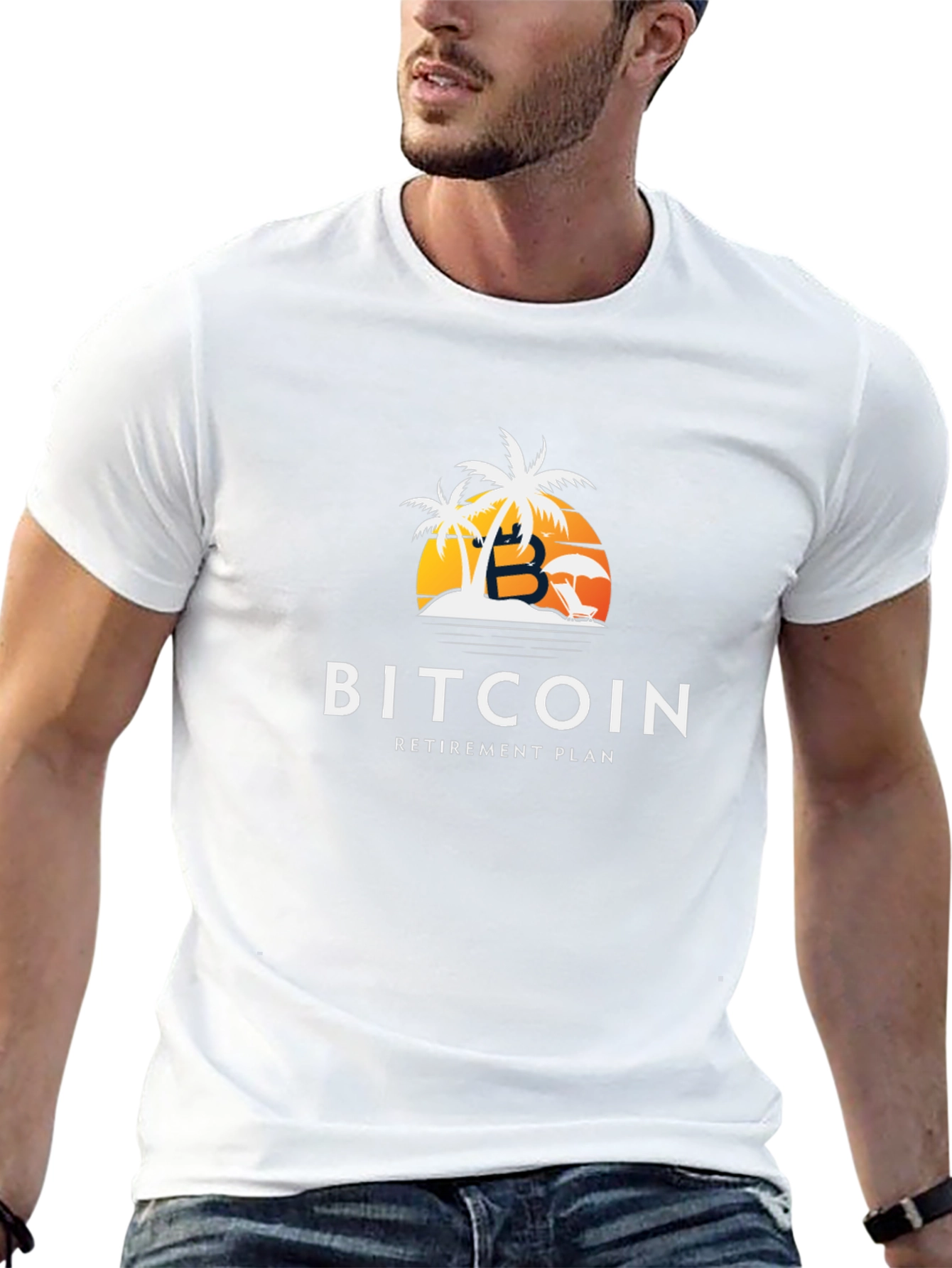 Bitcoin Retirement Plan T-Shirt - Crypto HODL Tee