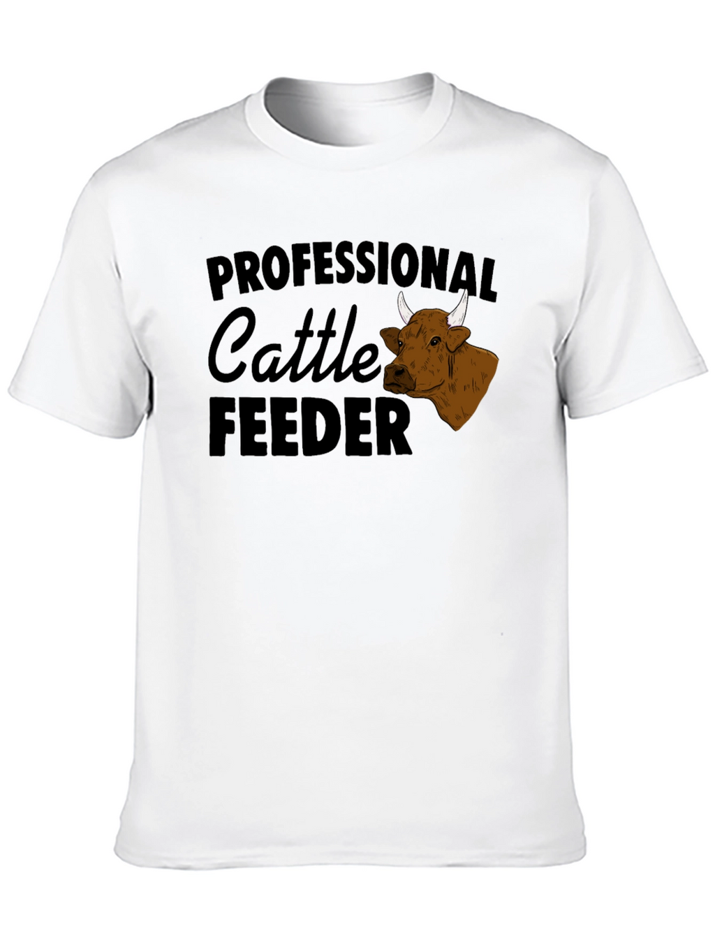 Professional Cattle Feeder Graphic T-Shirt