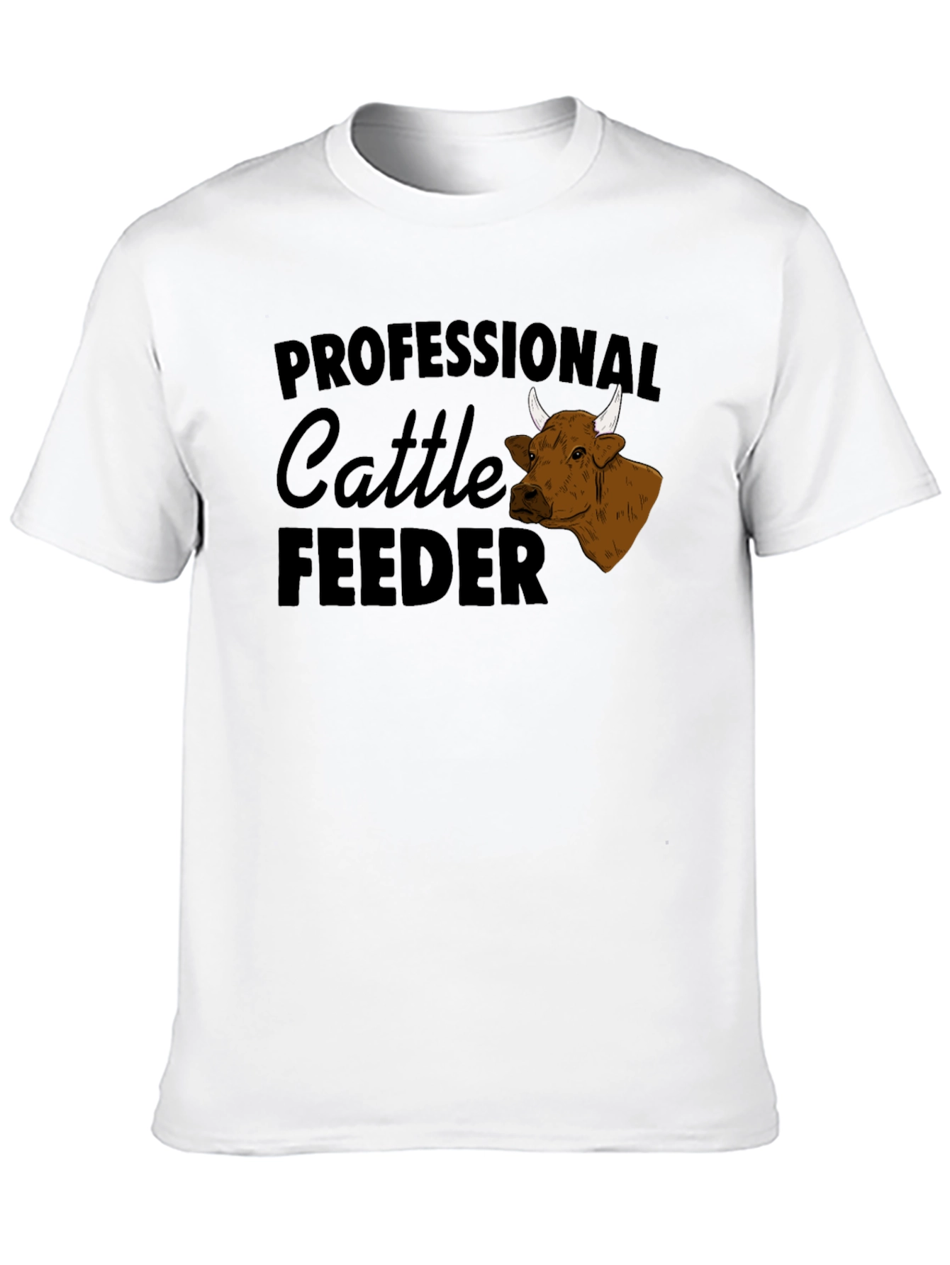Professional Cattle Feeder Graphic T-Shirt