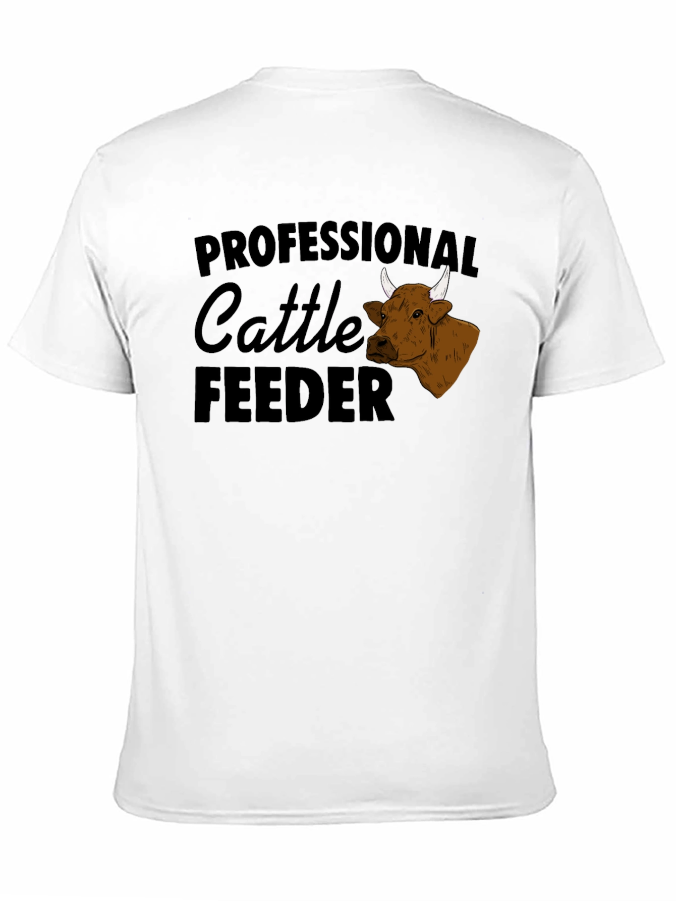 Professional Cattle Feeder Graphic T-Shirt