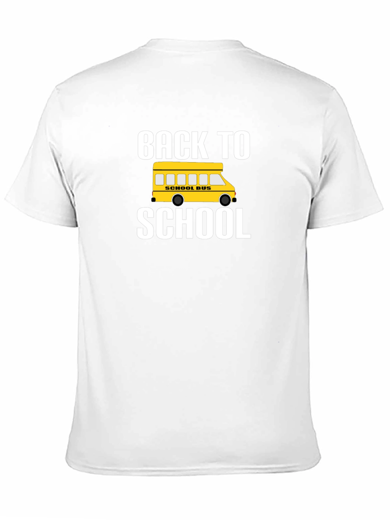 Back to School T-Shirt - School Bus Graphic Tee