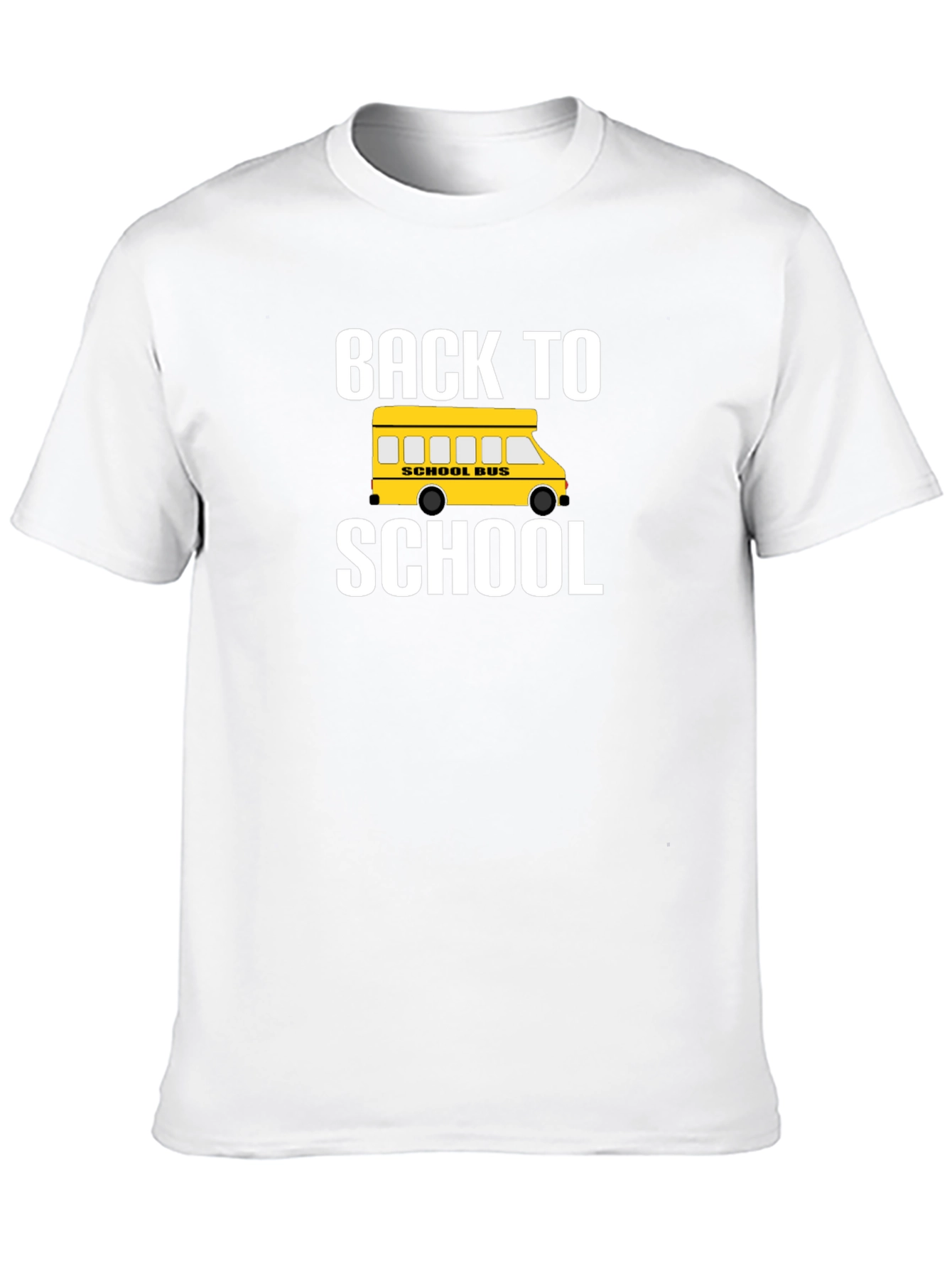 Back to School T-Shirt - School Bus Graphic Tee