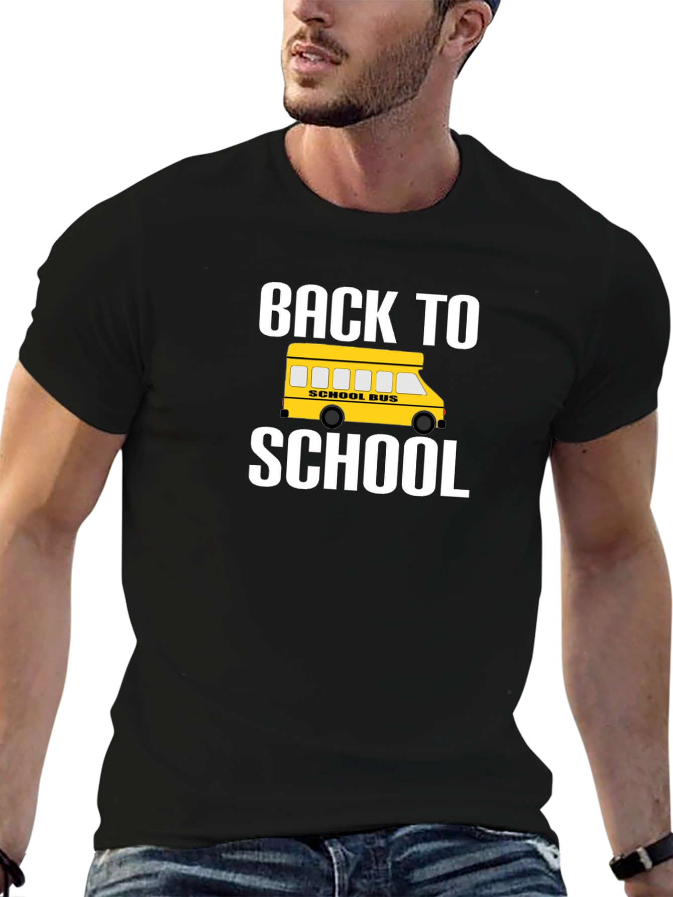 Back to School T-Shirt - School Bus Graphic Tee