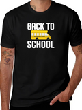 Back to School T-Shirt - School Bus Graphic Tee