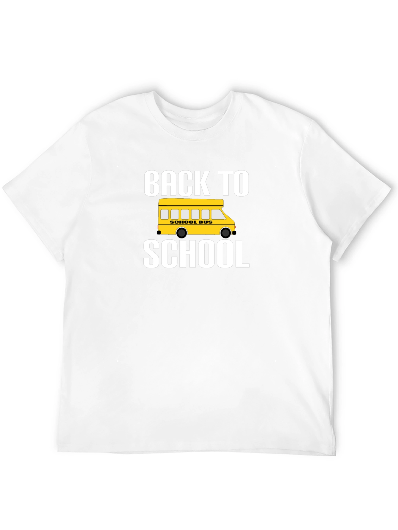 Back to School T-Shirt - School Bus Graphic Tee