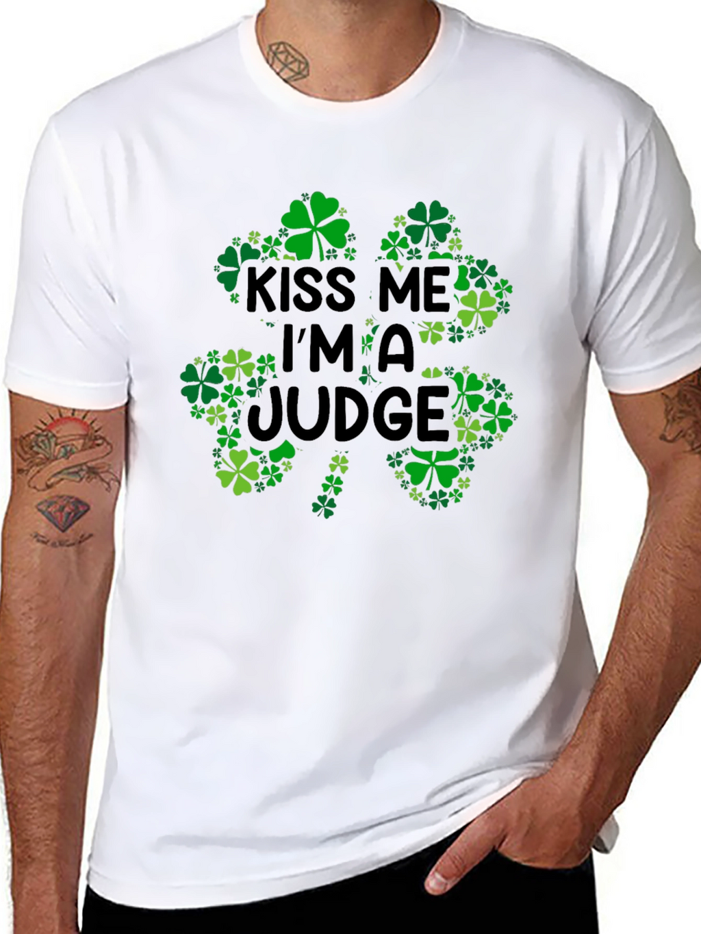 Kiss Me Im A Judge St. Patricks Day T-Shirt