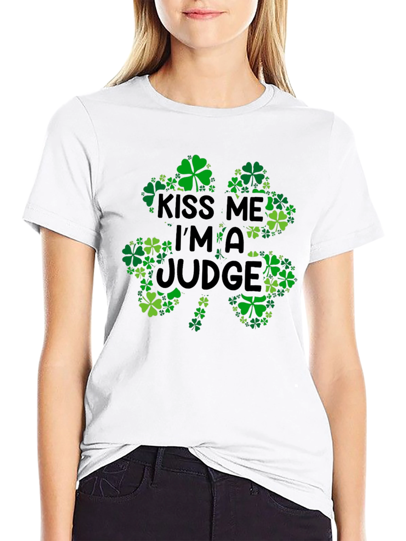 Kiss Me Im A Judge St. Patricks Day T-Shirt