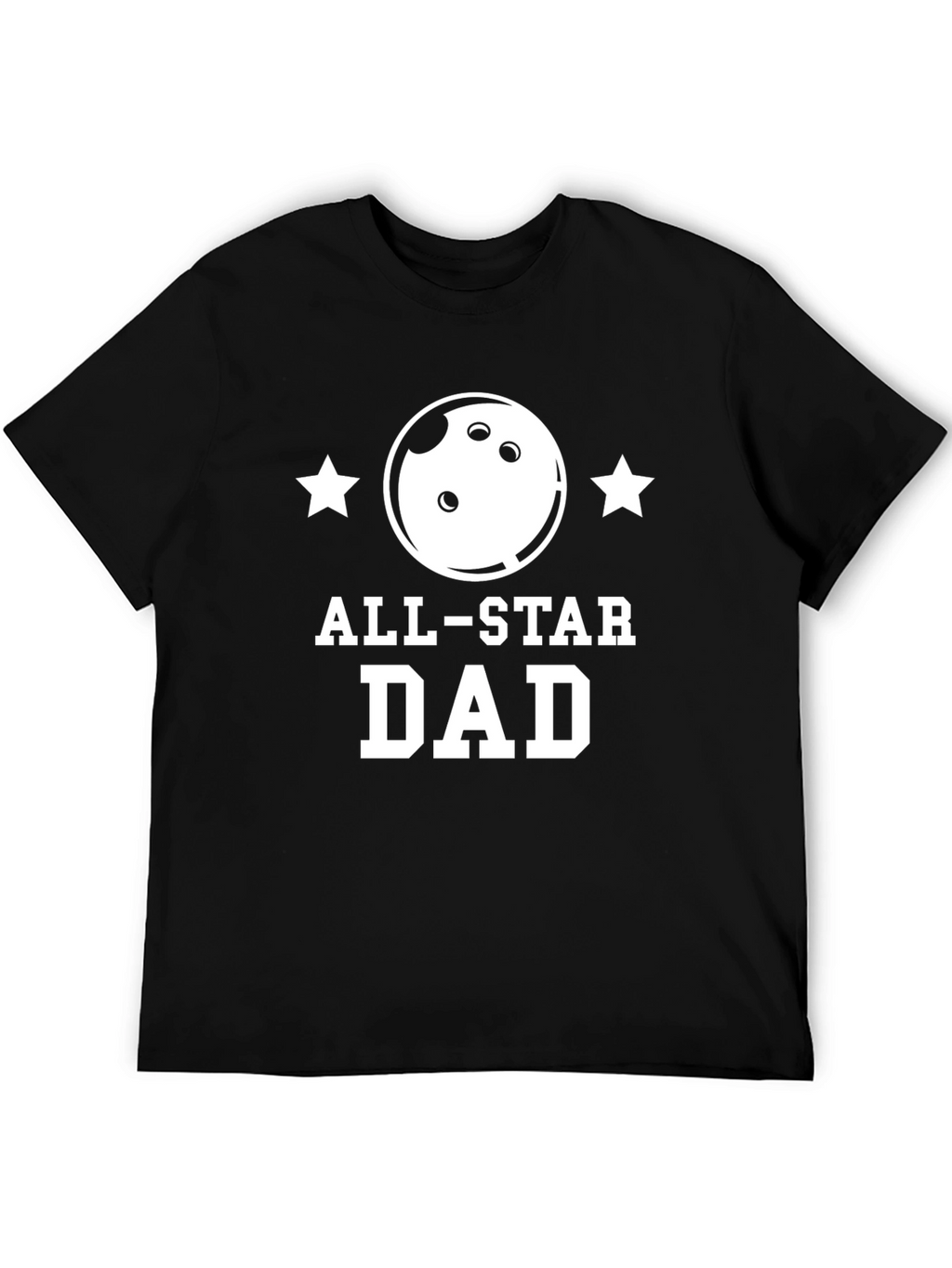All-Star Dad Bowling T-Shirt - Black