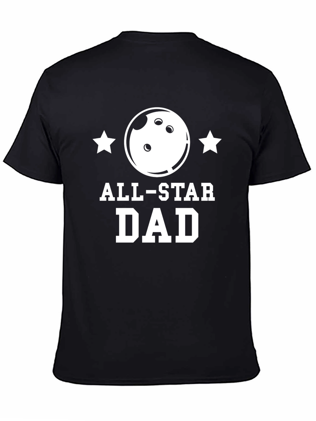 All-Star Dad Bowling T-Shirt - Black