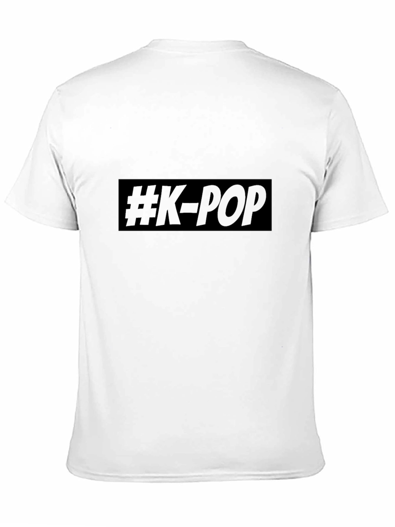 Stylish #K-POP Graphic T-Shirt