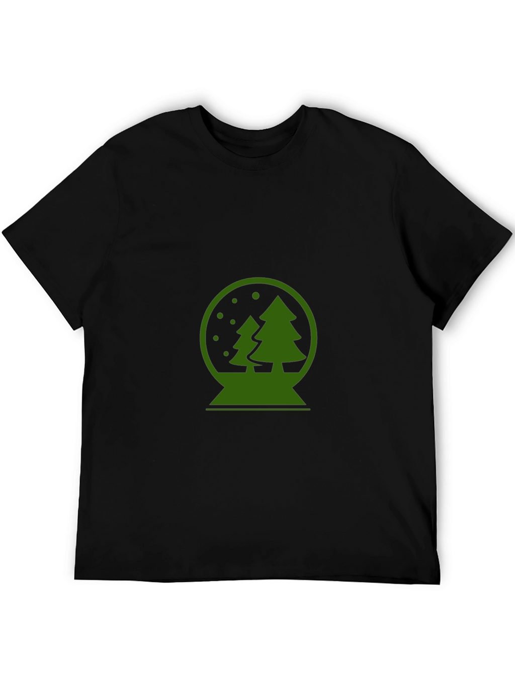 Christmas Snow Globe Graphic T-Shirt