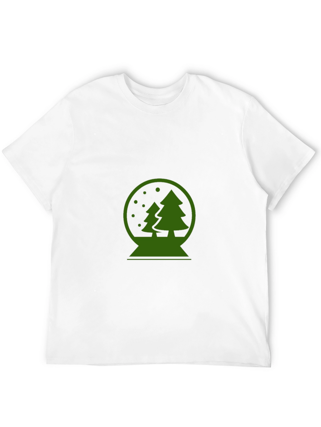 Christmas Snow Globe Graphic T-Shirt