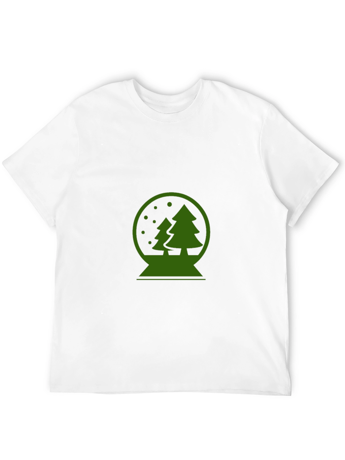 Christmas Snow Globe Graphic T-Shirt