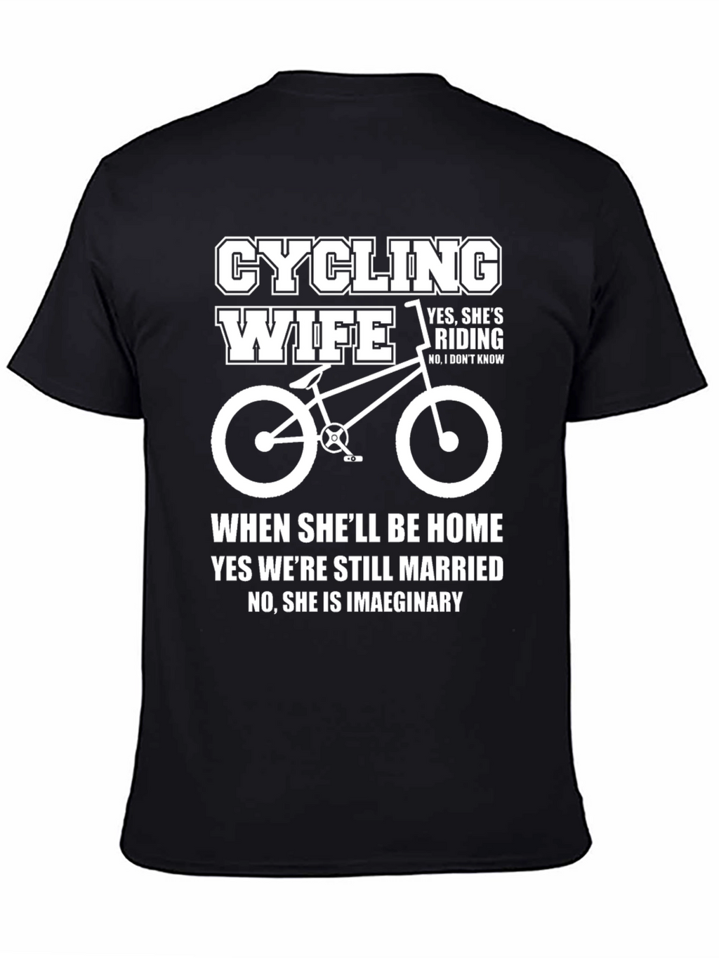 Cycling Wife Graphic Novelty T-Shirt