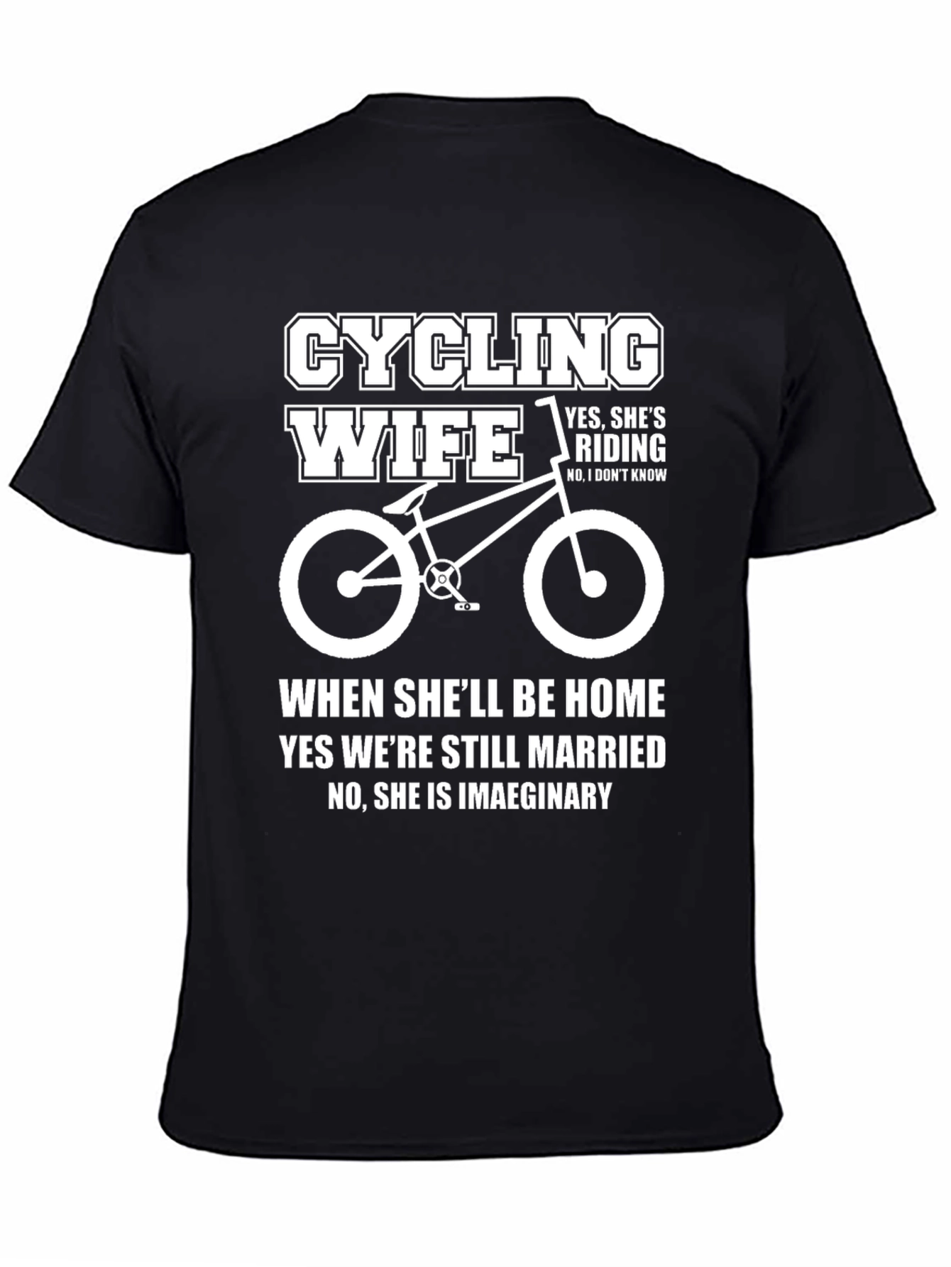 Cycling Wife Graphic Novelty T-Shirt