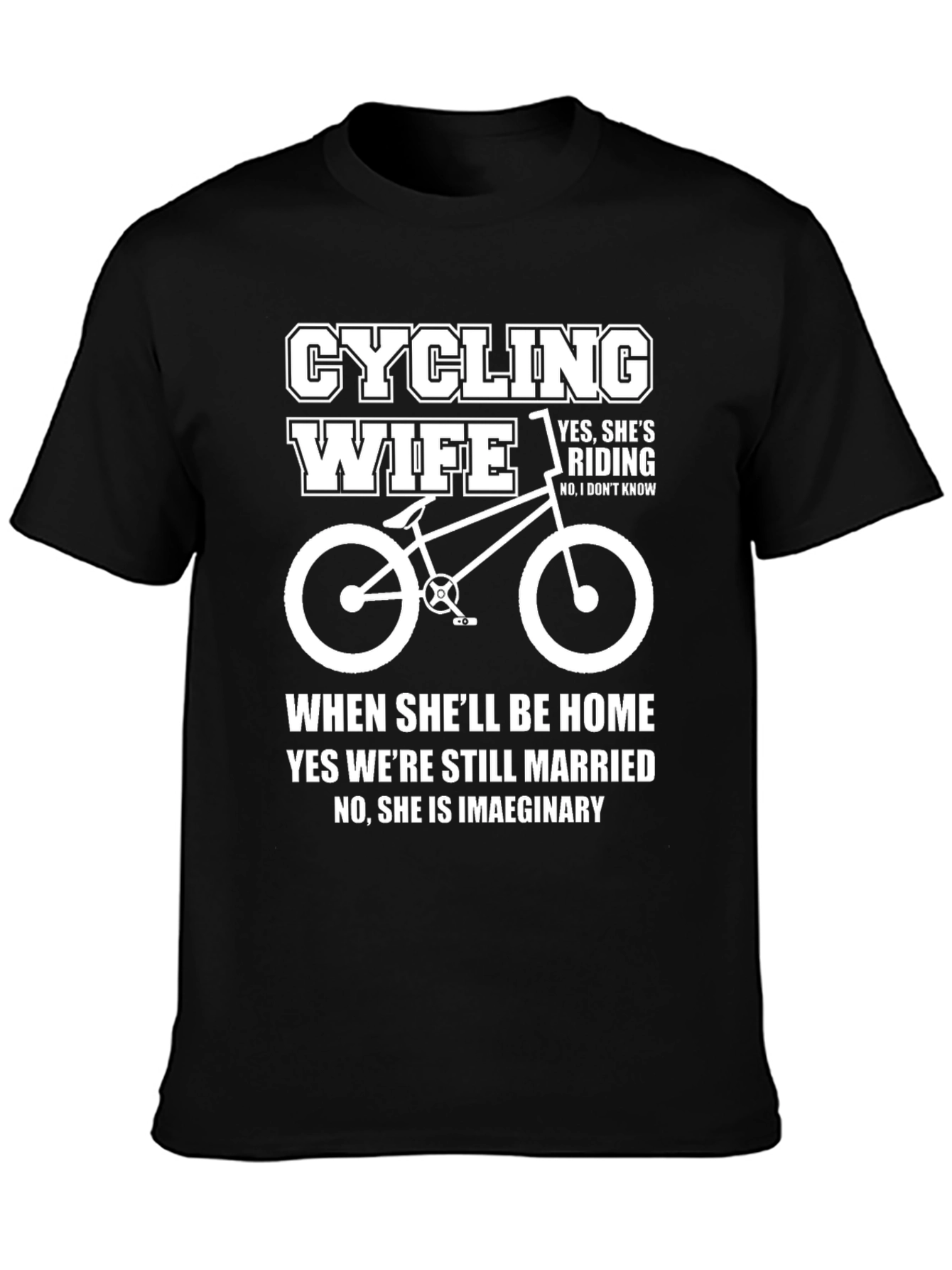 Cycling Wife Graphic Novelty T-Shirt