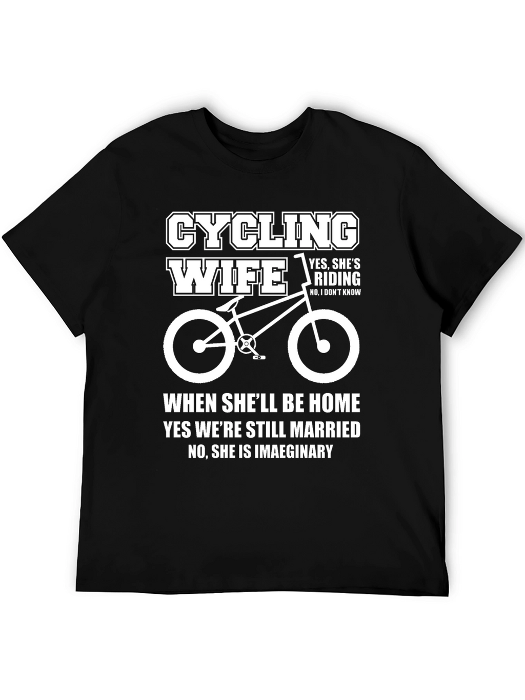 Cycling Wife Graphic Novelty T-Shirt
