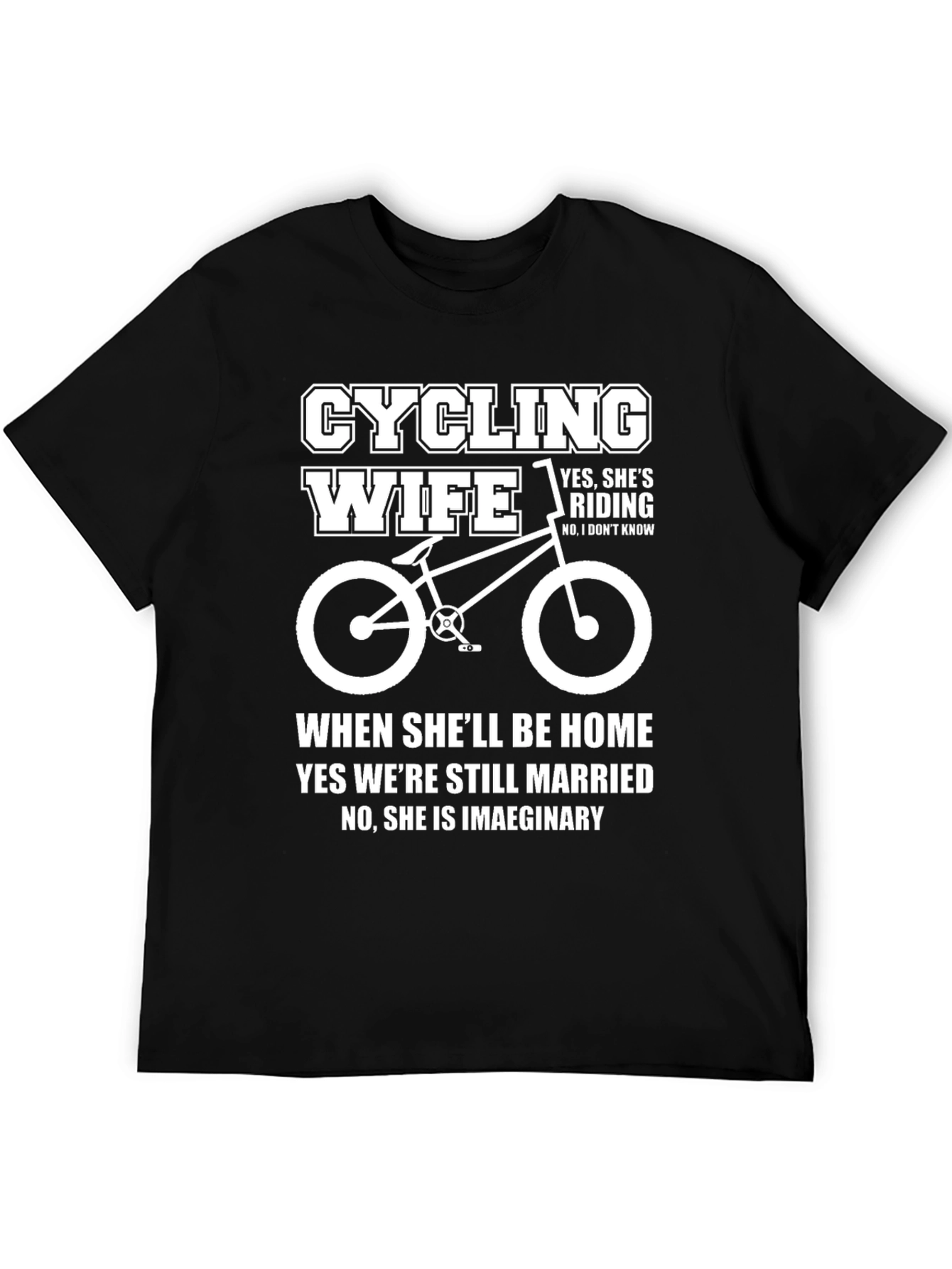 Cycling Wife Graphic Novelty T-Shirt